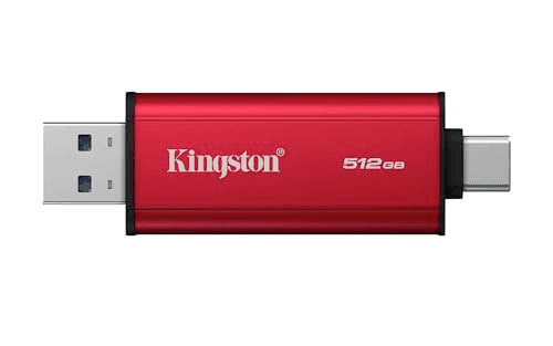 Kingston 512GB Dual USB-A/C Portable SSD for $119.99 image 2