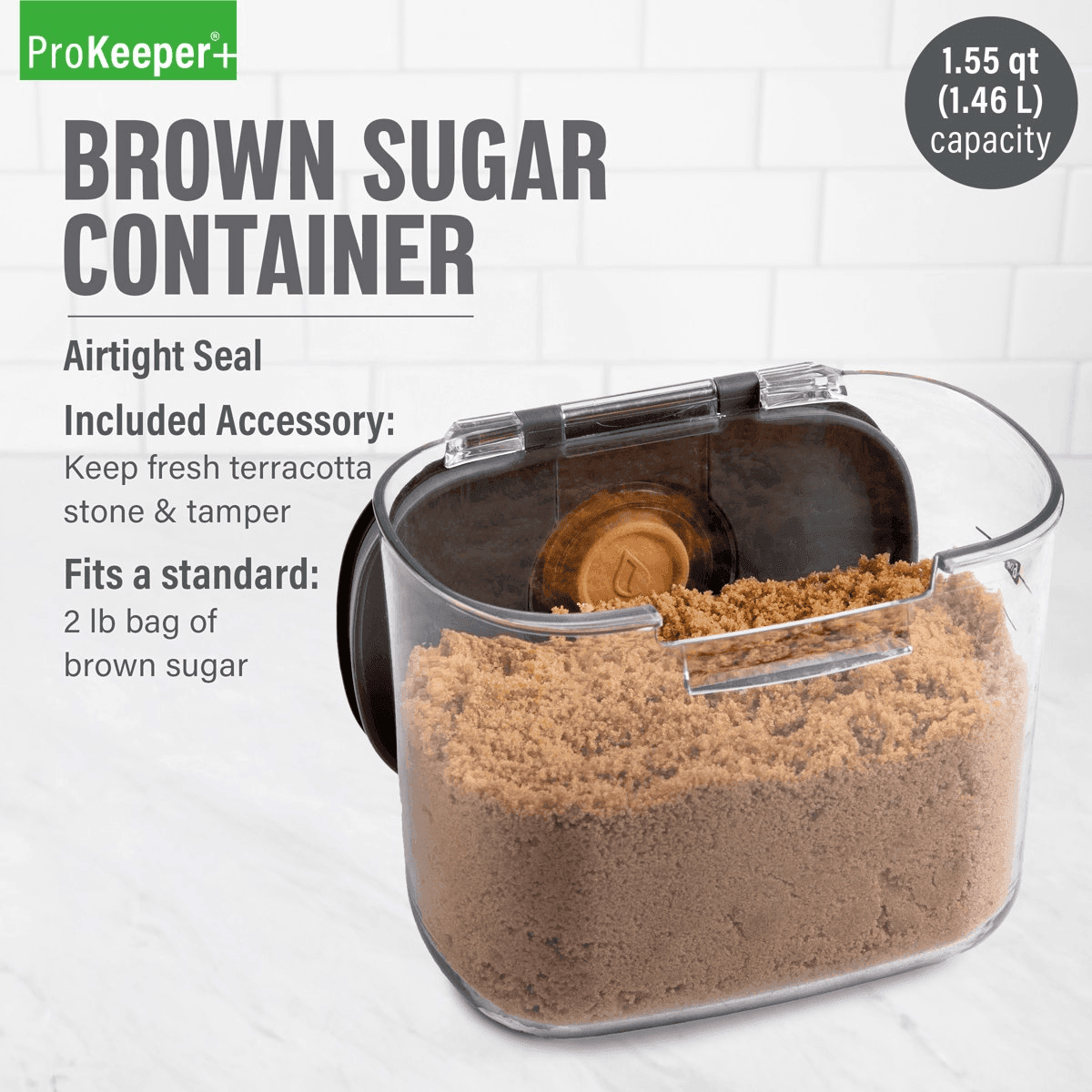 ProKeeper+ Brown Sugar Airtight Container for $8.83 image 2