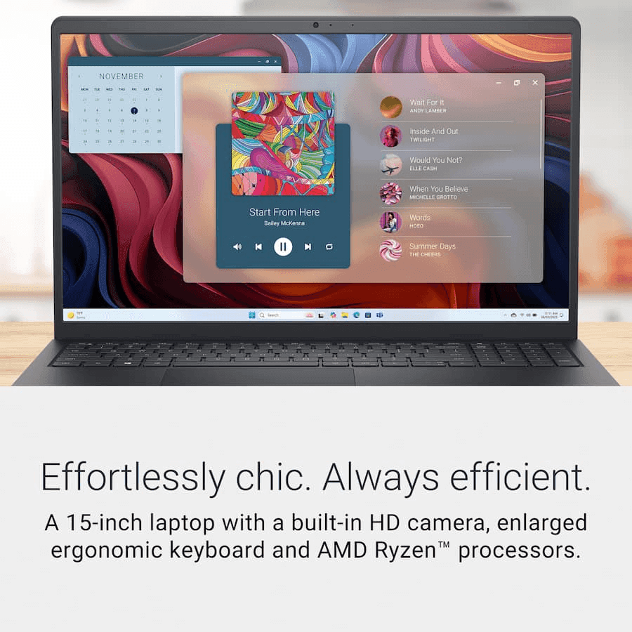 Dell 15.6-inch Ryzen 7 Touchscreen Laptop for $599.99 image 2