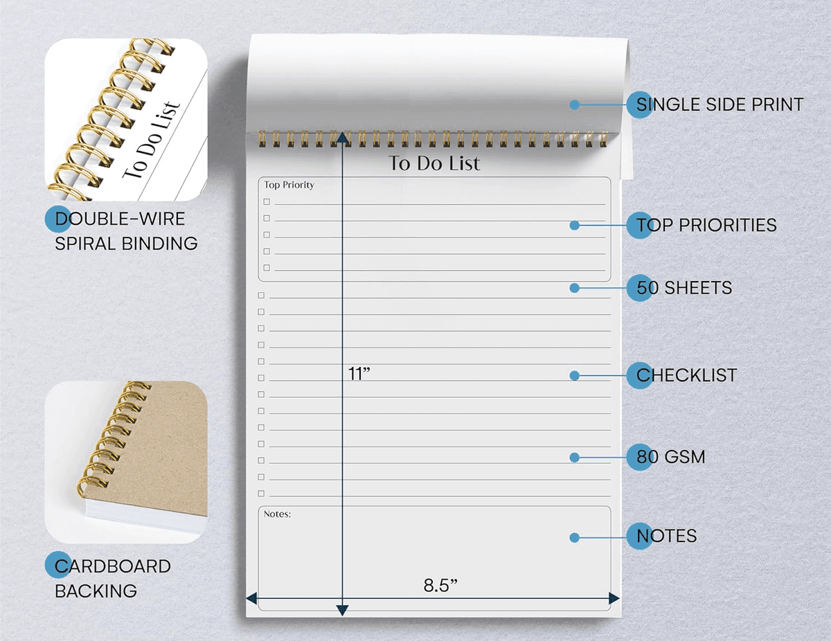 Better Office Products To Do List Notepad for $6.99 image 2