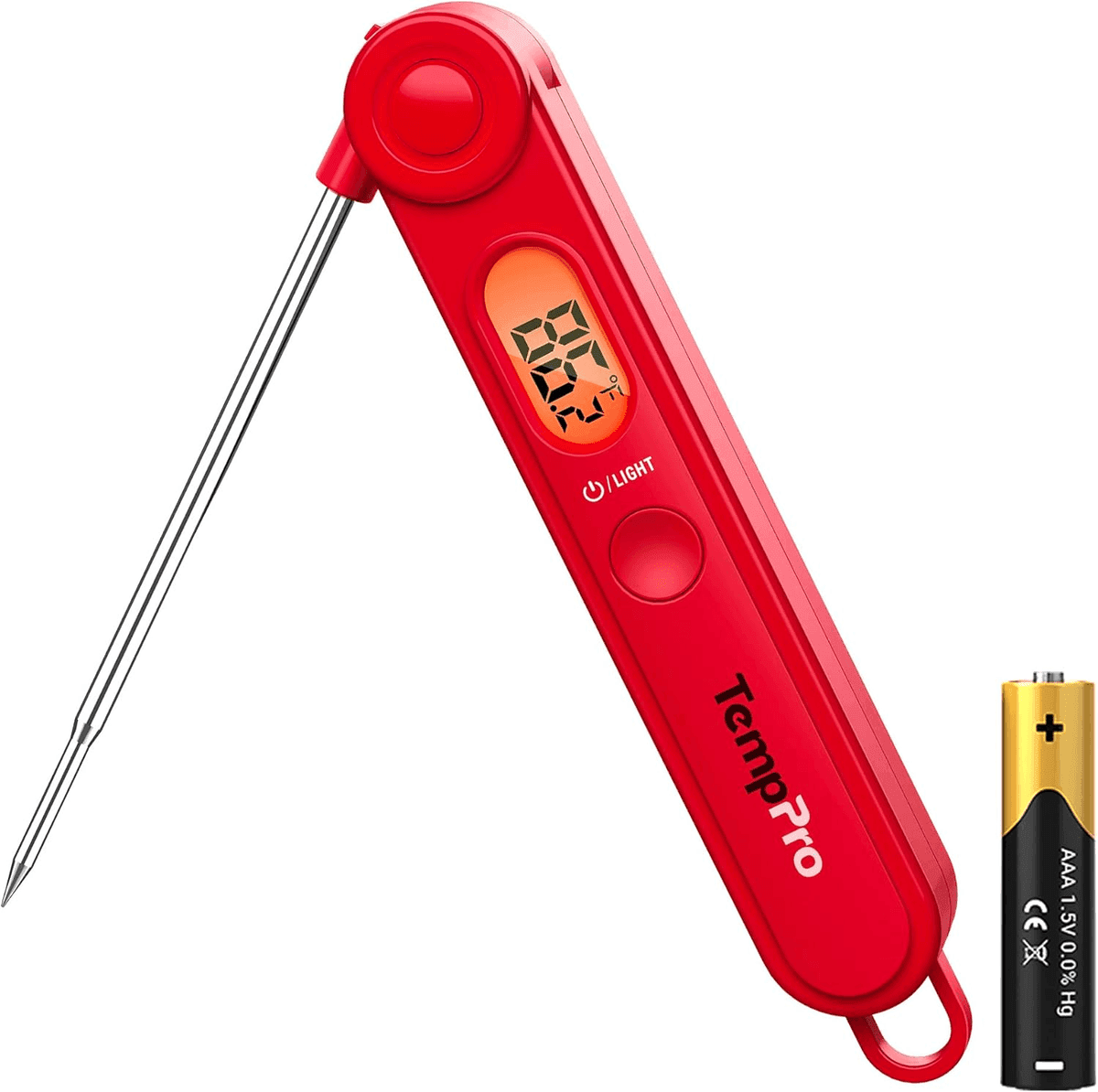 TempPro TempSwift Instant-Read Meat Thermometer for $8.98