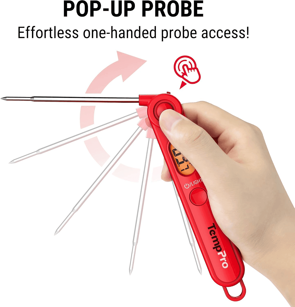 TempPro TempSwift Instant-Read Meat Thermometer for $8.98 image 3