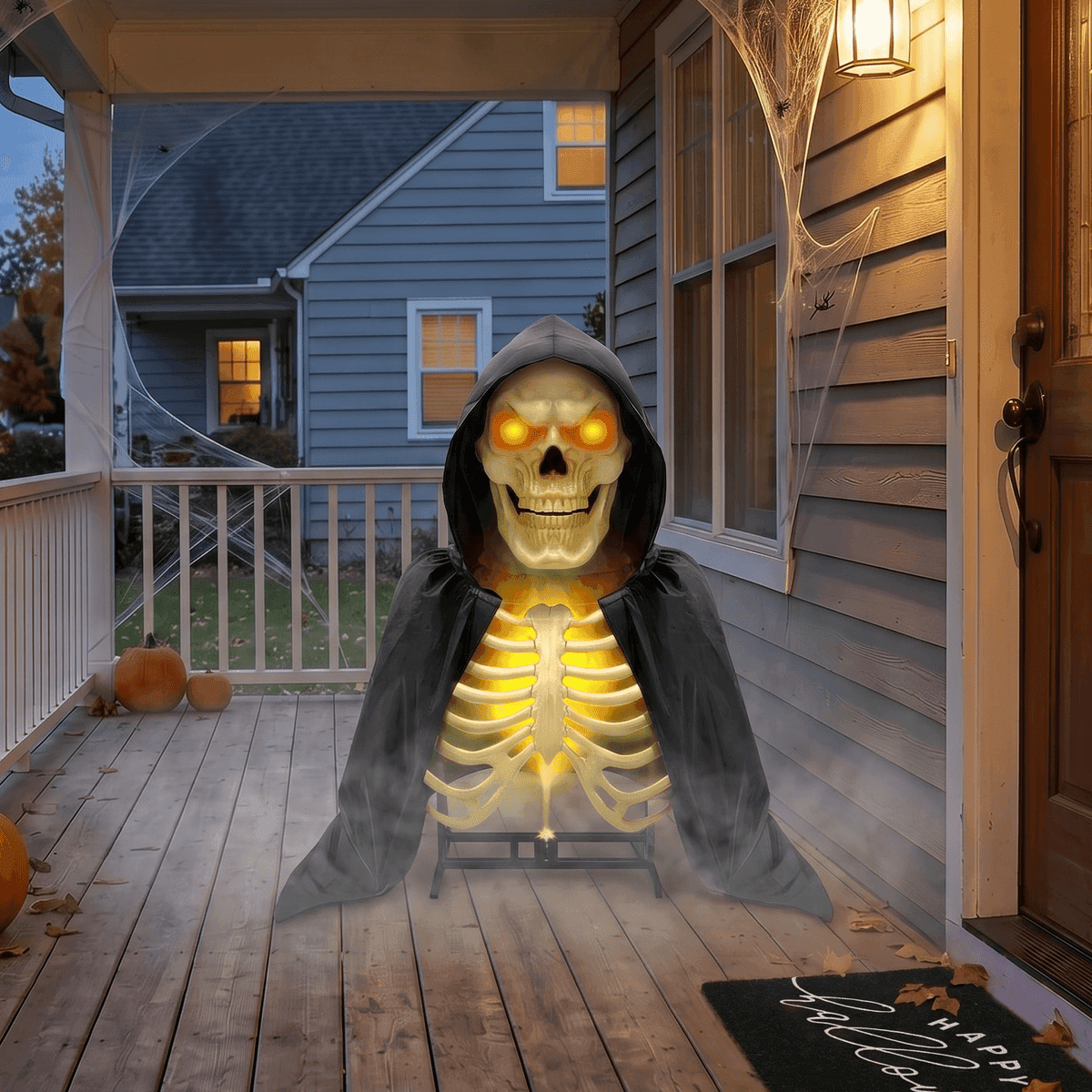 Haunted Living 5-ft Animated Skeleton Reaper for $199 image 2