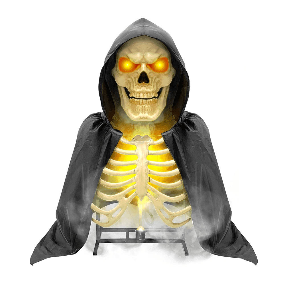 Haunted Living 5-ft Animated Skeleton Reaper for $199 image 3