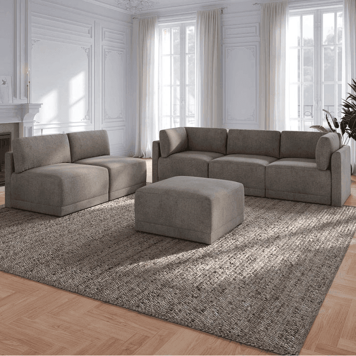 Thomasville Fallon 6-piece Modular Sectional with Ottoman for $999.99 image 4