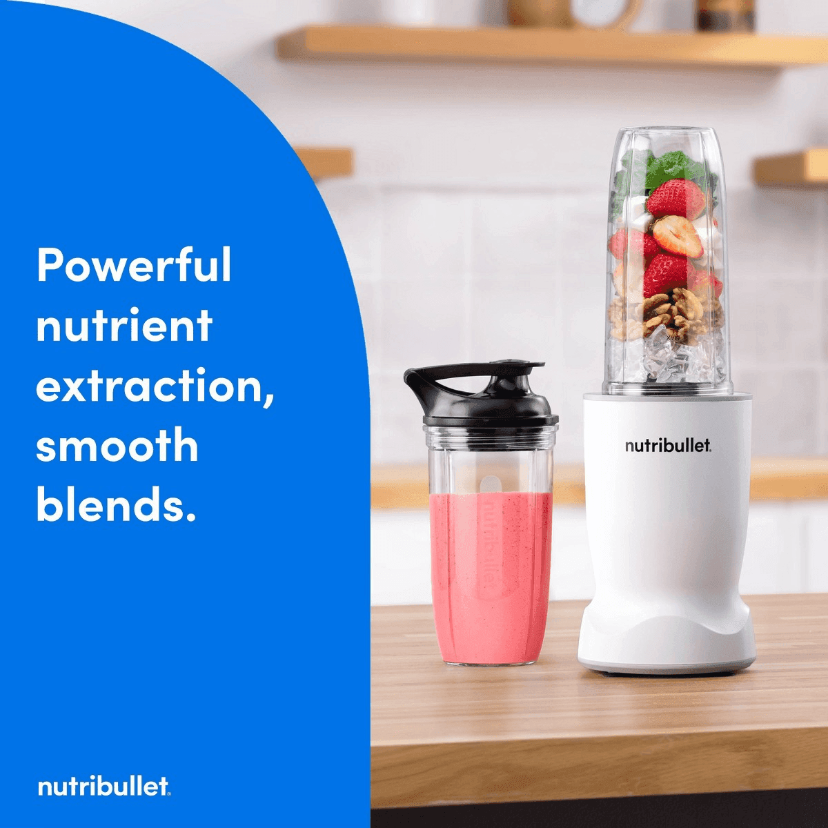 NutriBullet Turbo 1000 Series Blender in Matte White image 3