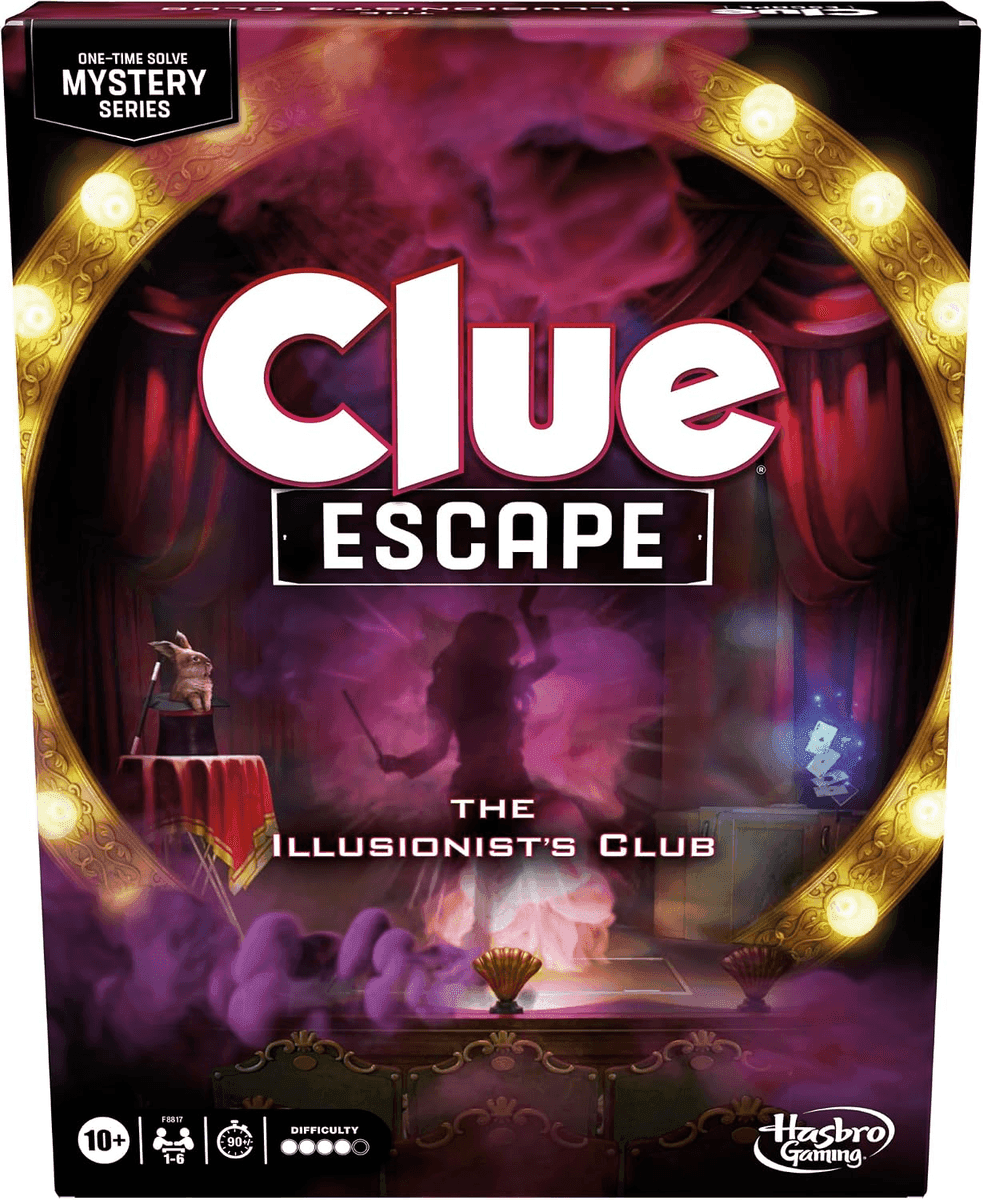 Clue Escape: The Illusionist's Club Board Game