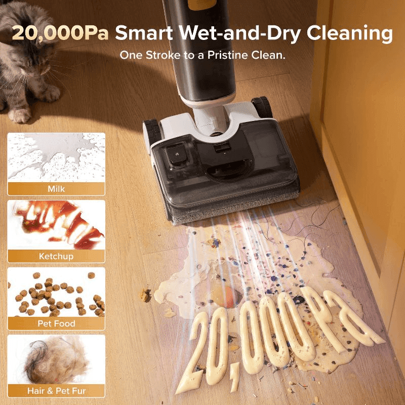 Roborock F25 RT Select Wet-Dry Cordless Floor Cleaner - White image 3