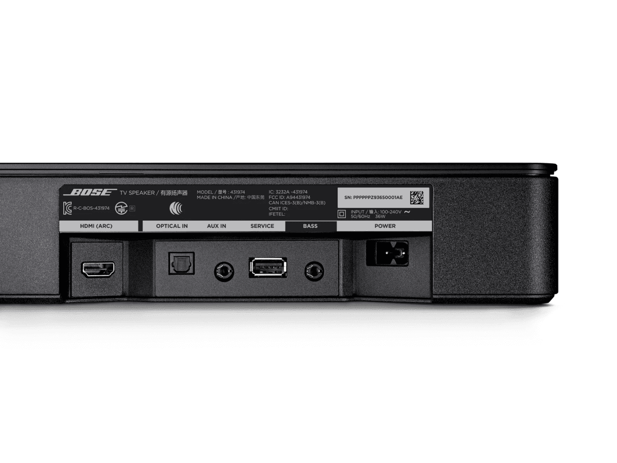 Bose TV Speaker Home Theater Soundbar - Certified Refurbished image 3