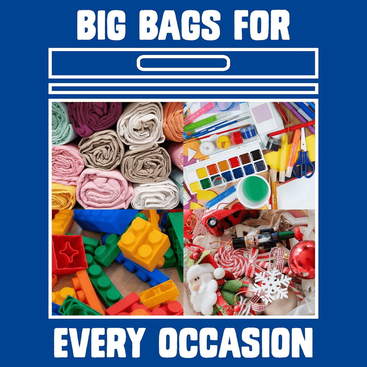 Ziploc Big Bags 20-Gallon XXXL Reusable Storage Bags - 6 Count image 3