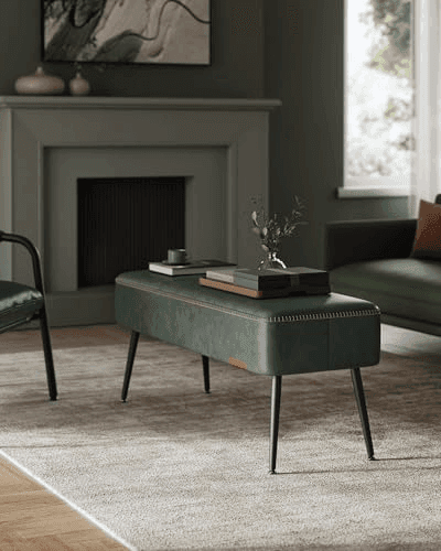 VASAGLE EKHO Upholstered Entryway Bench for $76.49 image 3