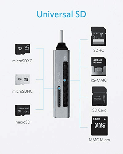 Anker USB-C 2-in-1 SD and microSD Card Reader for $9.99 image 3