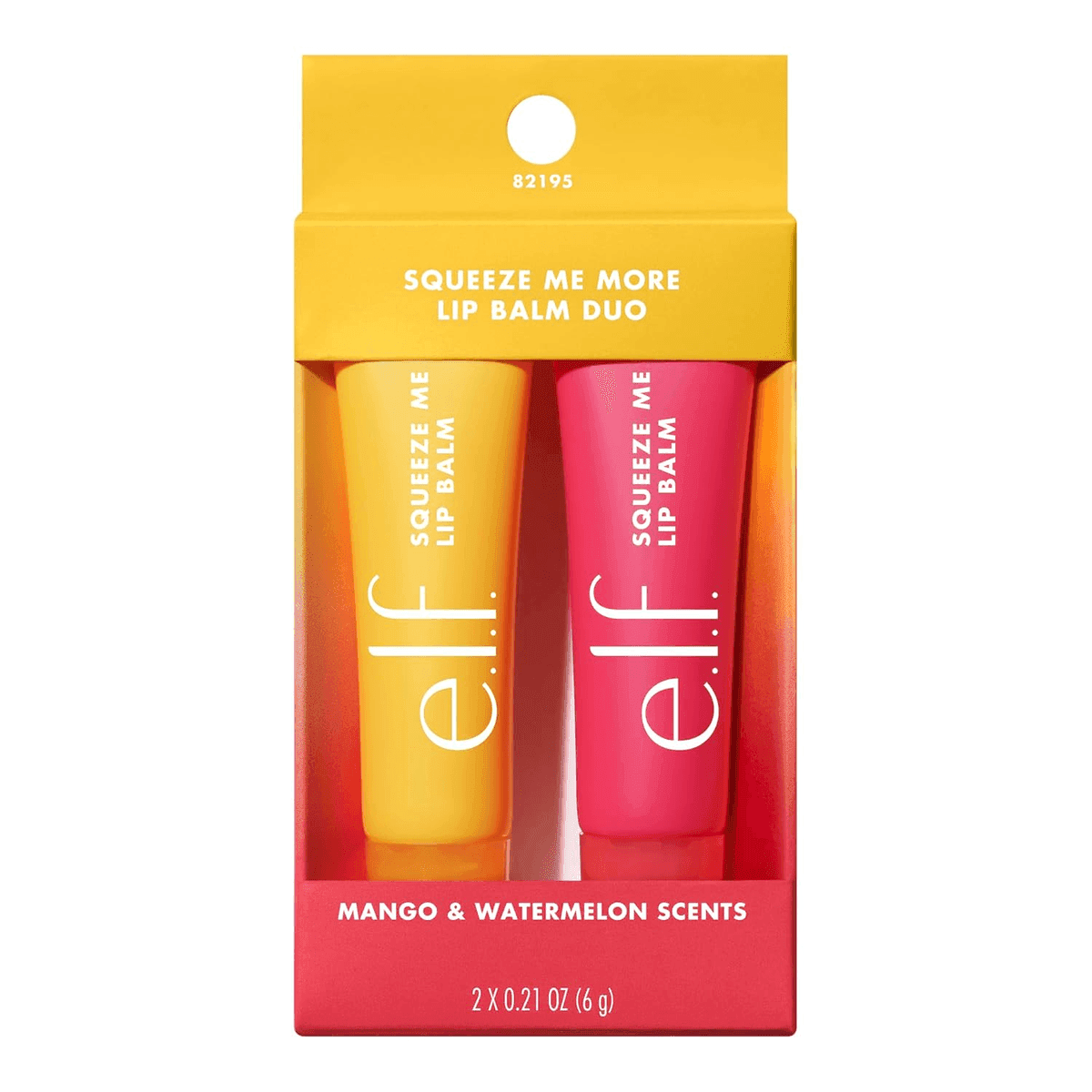 e.l.f. Squeeze Me More Lip Balm Duo (Mango and Watermelon) for $8