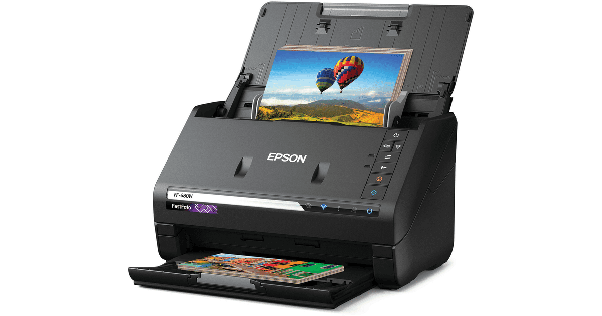 Epson FastFoto FF-680W Wireless Photo Scanner for $559.99