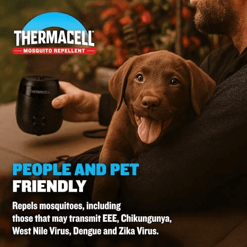 Thermacell E-ZoneGuard Patio Max Rechargeable Mosquito Repeller with 20-Foot Zone of Scientifically Proven Outdoor Protection; 12-Hr Battery; 36-Hr... image 5