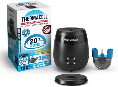 Thermacell E-ZoneGuard Patio Max Rechargeable Mosquito Repeller with 20-Foot Zone of Scientifically Proven Outdoor Protection; 12-Hr Battery; 36-Hr... image 2