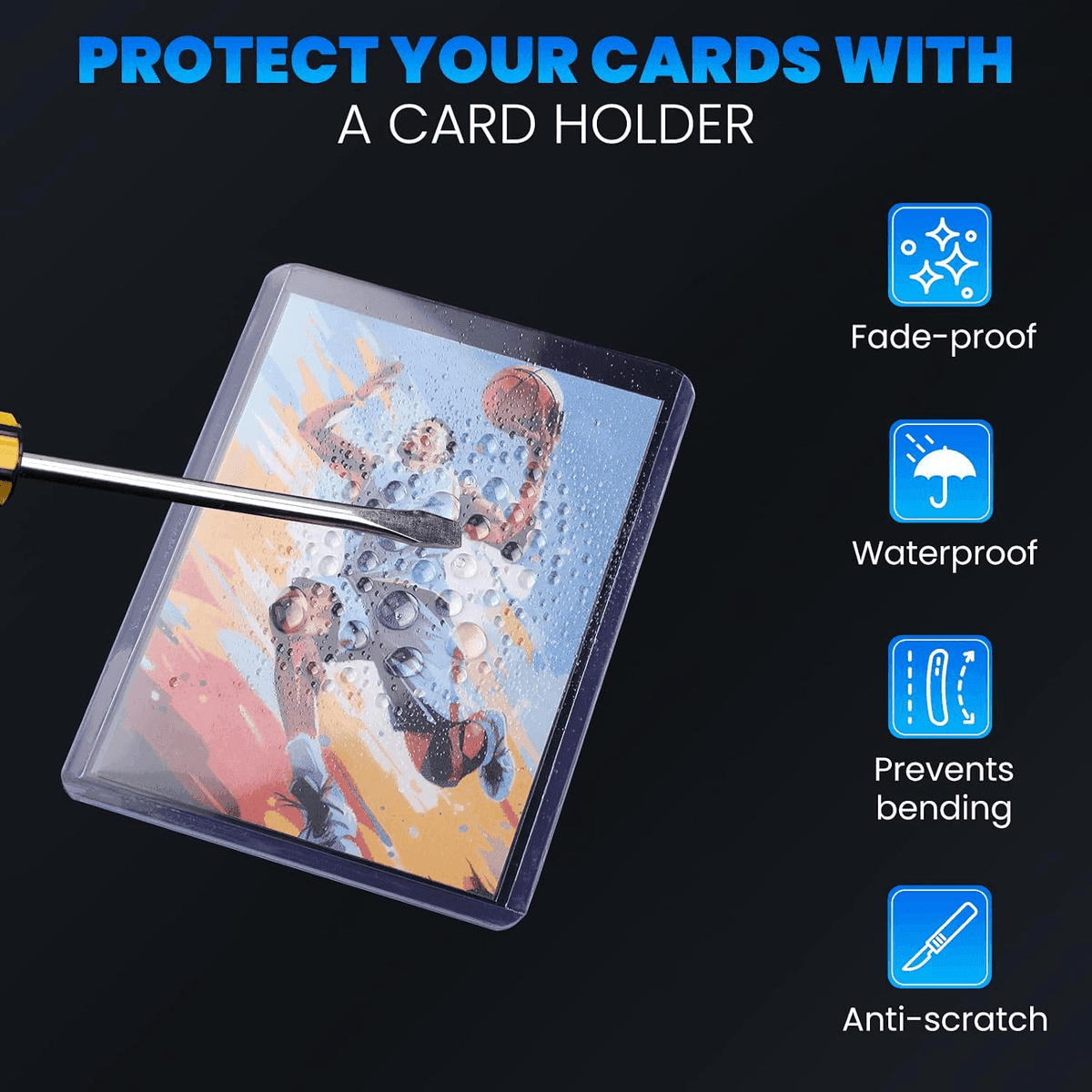 ZENOWICK 200-Count Trading Card Protector Set for $11.99 image 3