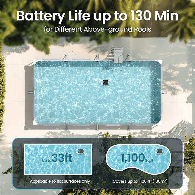 Aiper Scuba L1 Cordless Robotic Pool Vacuum for $299.98 image 4