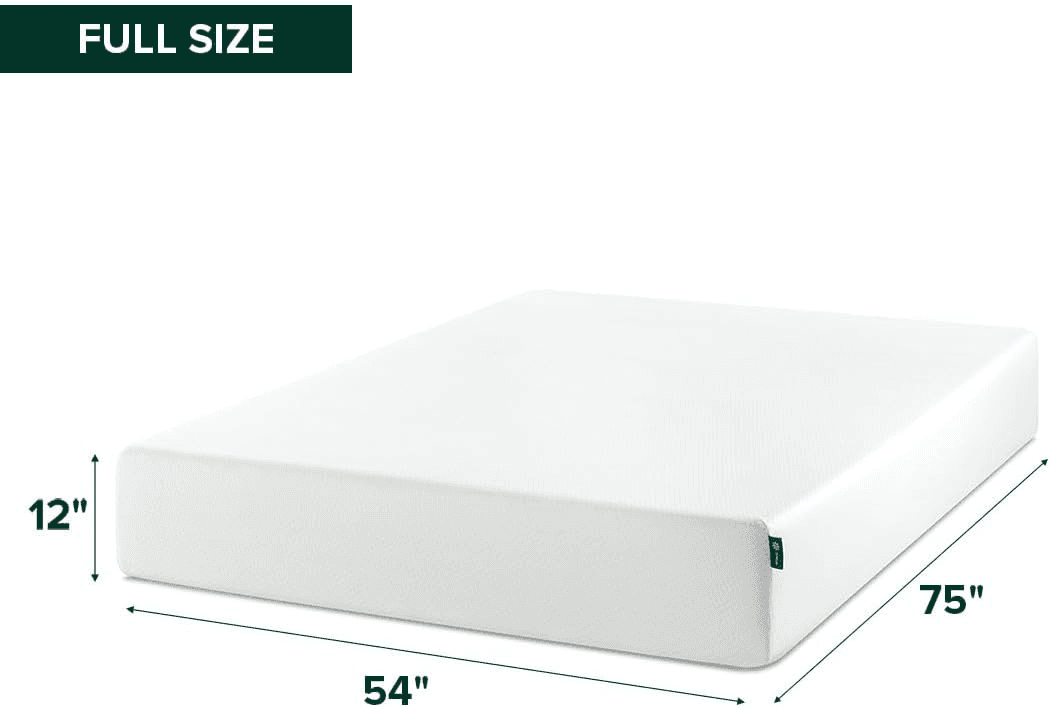 Zinus 12-inch Full Green Tea Memory Foam Mattress for $199 image 2