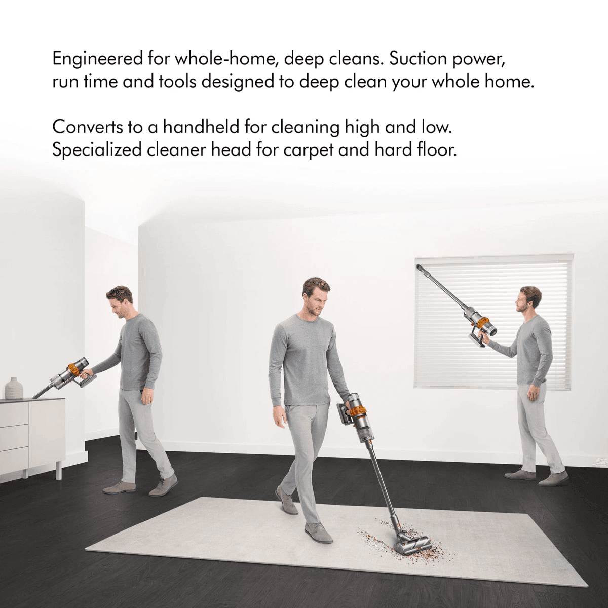 Dyson V15 Detect Total Clean Extra Cordless Vacuum, Certified Refurbished image 3