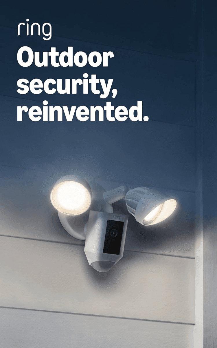 Ring Floodlight Cam Wired Plus for $119.99