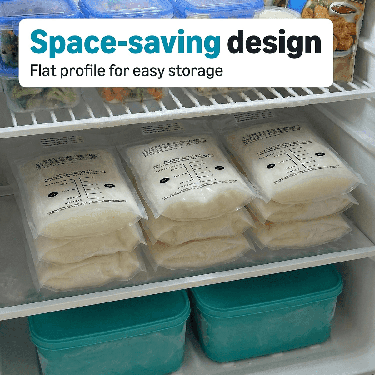 Amazon Basics Breastmilk Storage Bags, 100 Count for $9.78 image 4