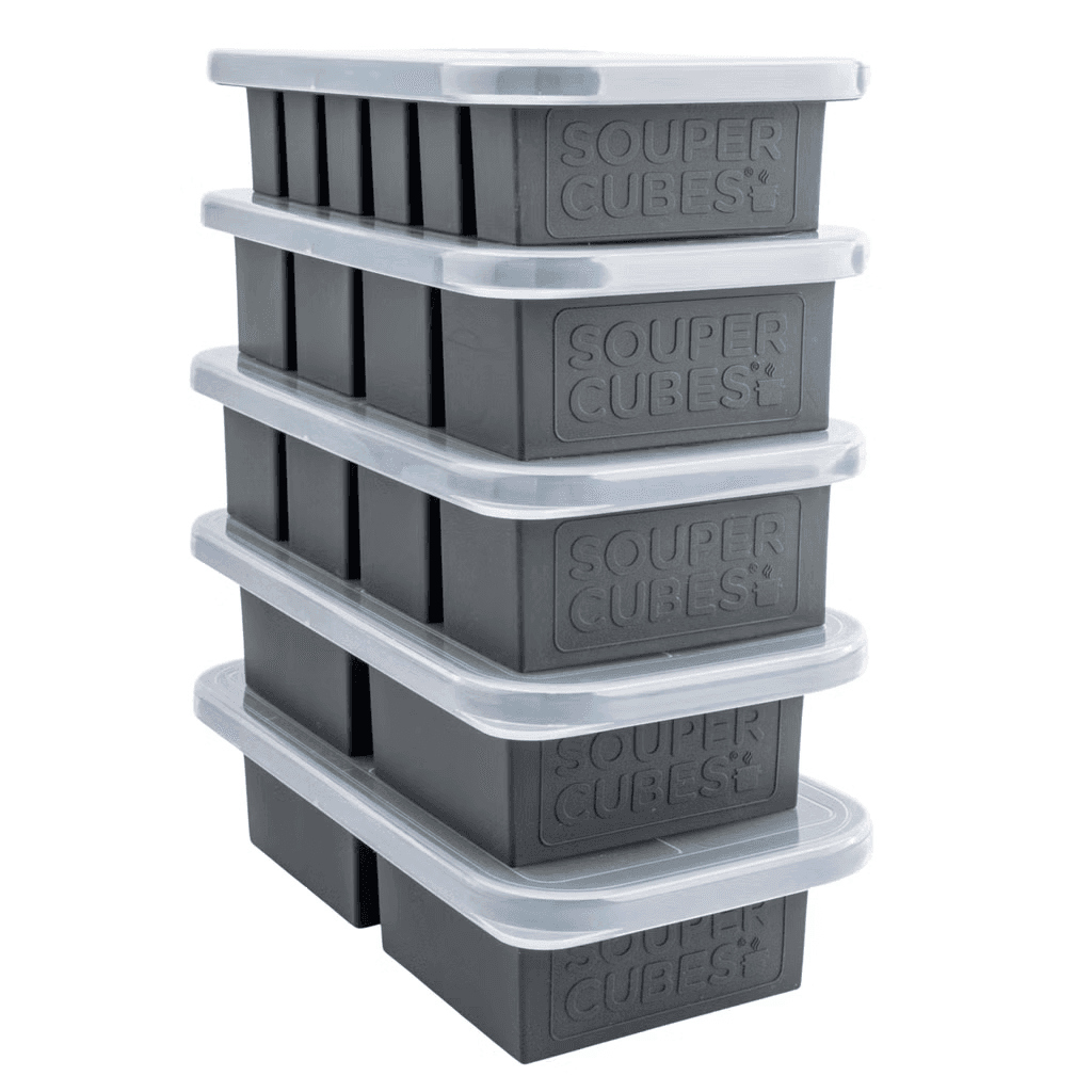 Souper Cubes Silicone Freezer Storage Tray 5-Pack for $54.99