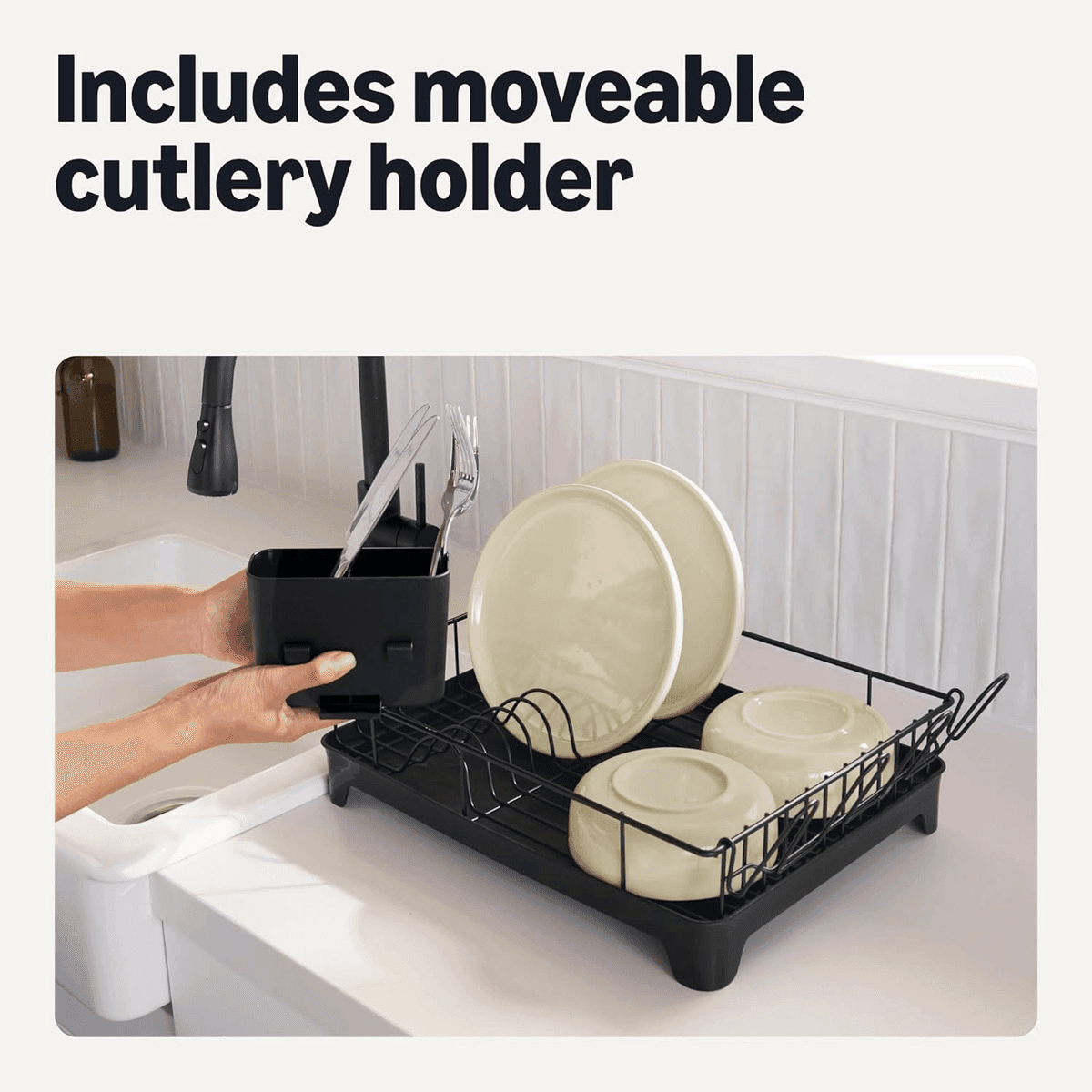 Amazon Basics Stainless Steel Dish Drying Rack for $16.17 image 5