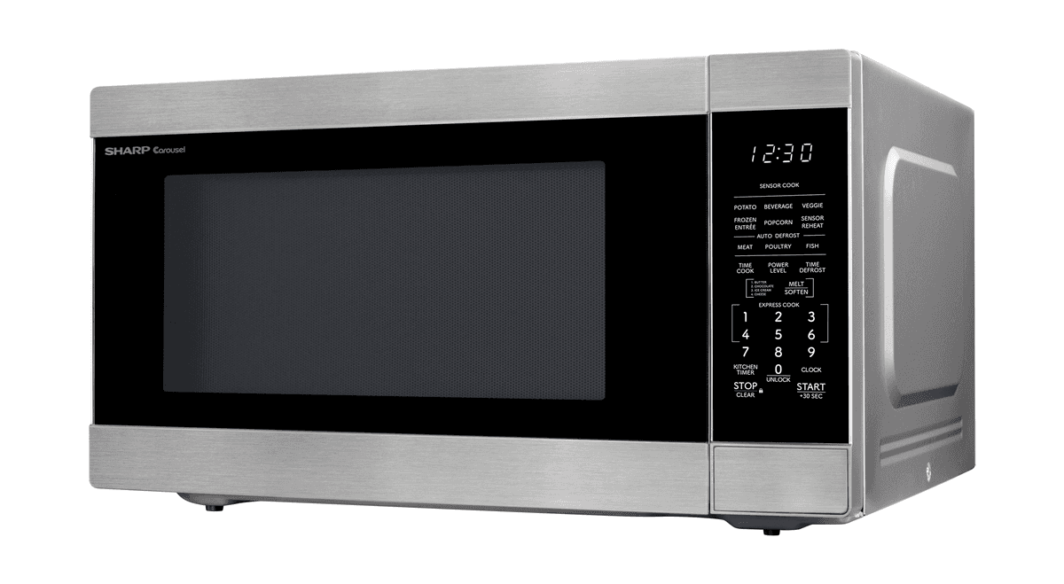 Sharp 2.2-cu-ft 1200W Countertop Microwave image 3