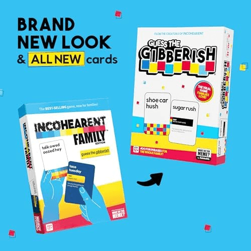 Relatable Guess The Gibberish Family Card Game image 2