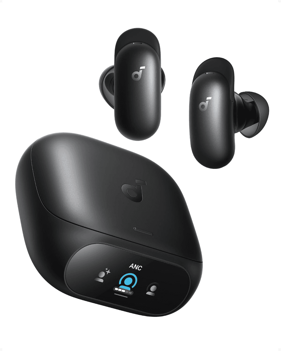 Soundcore Liberty 5 Pro Noise-Canceling Wireless Earbuds - Black