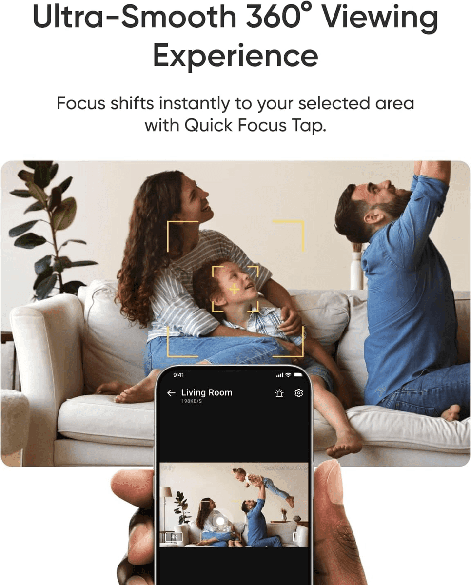 eufy Security Indoor Cam E30 4K Pan & Tilt Camera image 3