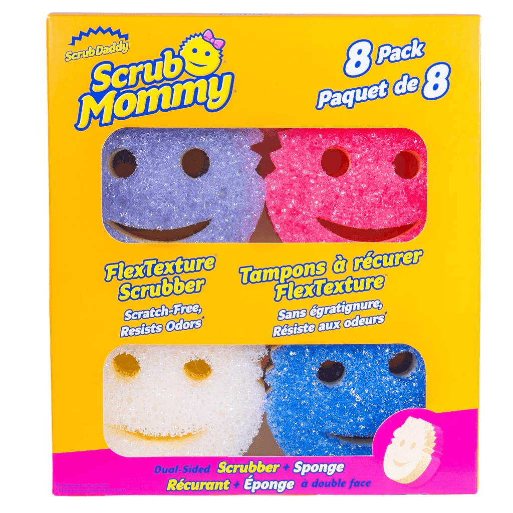 Scrub Mommy Sponges Colors Variety 8-Count