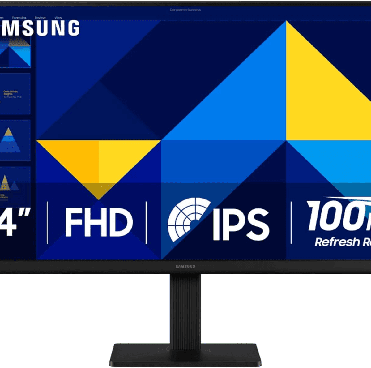 Samsung 24" (S30GD) Essential Monitor with IPS Panel and Tilt Only Stand, 100Hz Refresh Rate, Ergonomic Design, Advanced Eye Care, Game Mode, LS24D...