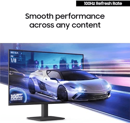 Samsung 24" (S30GD) Essential Monitor with IPS Panel and Tilt Only Stand, 100Hz Refresh Rate, Ergonomic Design, Advanced Eye Care, Game Mode, LS24D... image 4