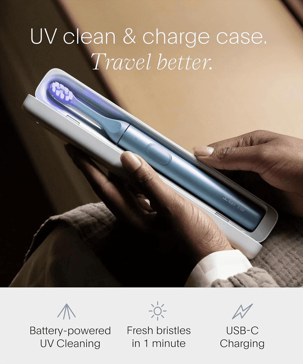 SURI Pro Sonic Electric Toothbrush with UV Travel Case for $114.74 image 3