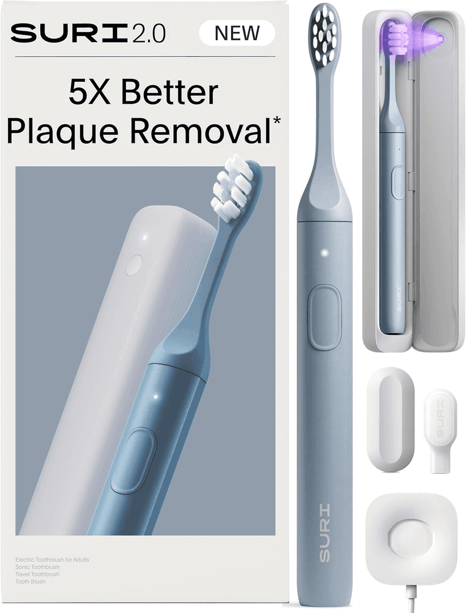 SURI Pro Sonic Electric Toothbrush with UV Travel Case for $114.74