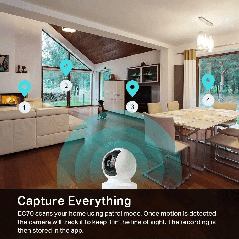 Kasa EC70 1080p Pan/Tilt Indoor Camera for $20.98 image 2