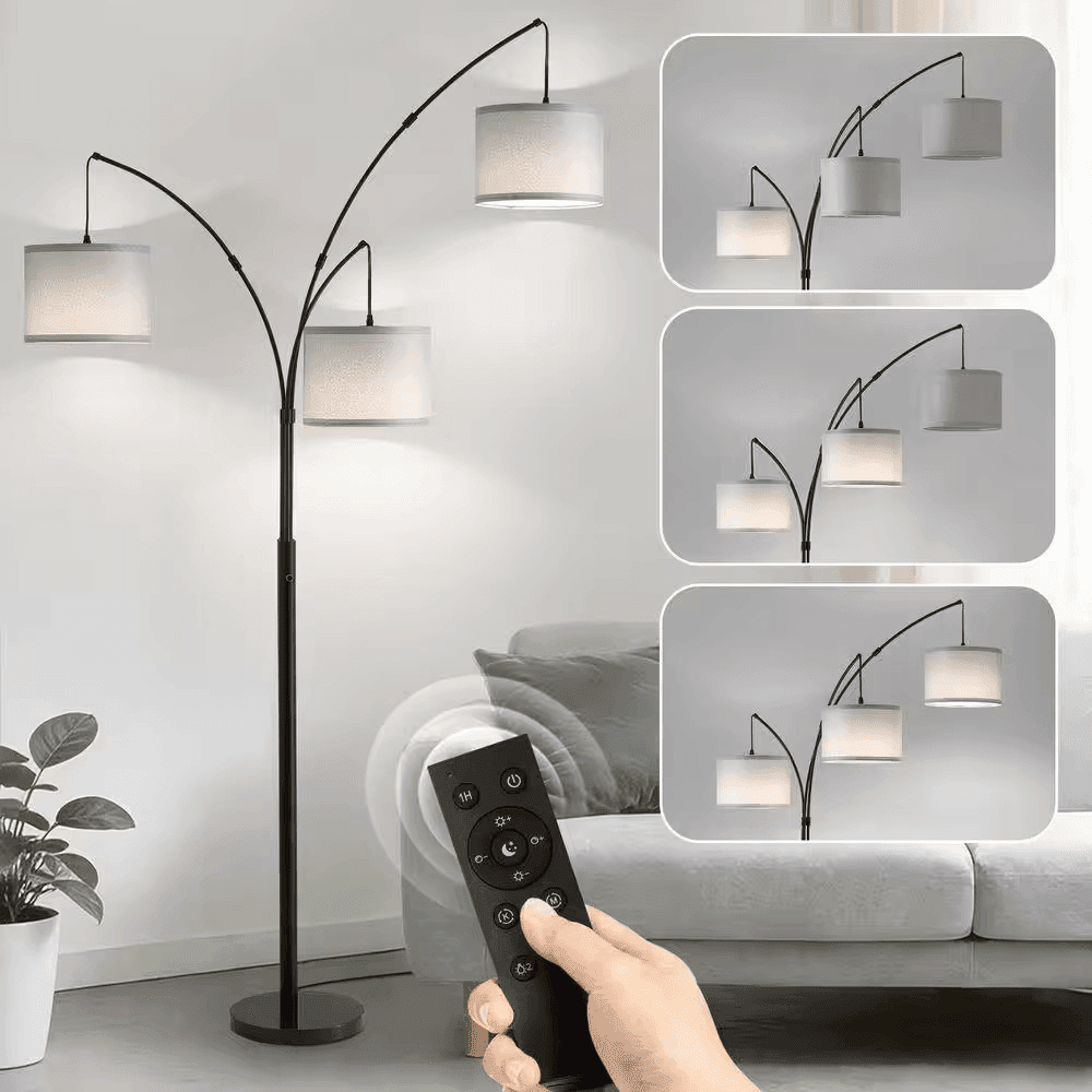 Netin 80-Inch 3-Light Arc Floor Lamp for $71.99 image 2