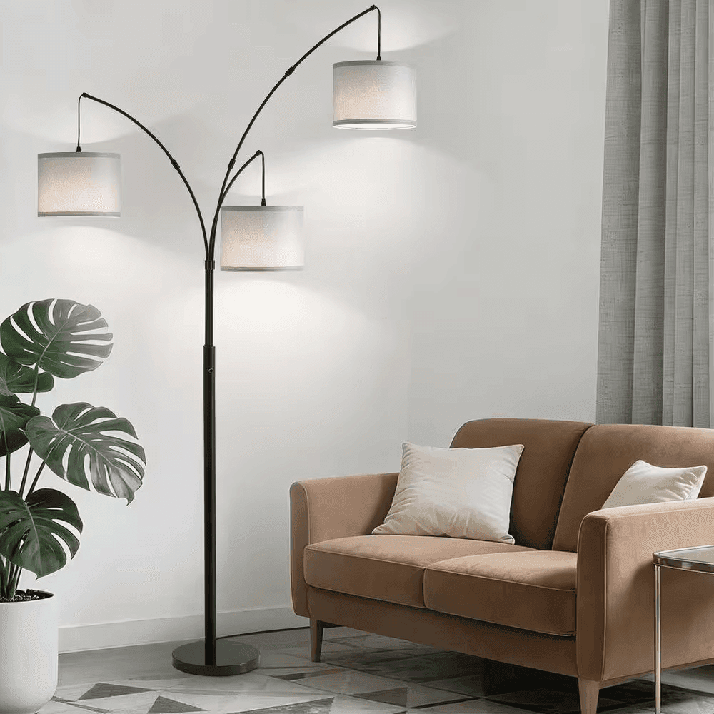 Netin 80-Inch 3-Light Arc Floor Lamp for $71.99
