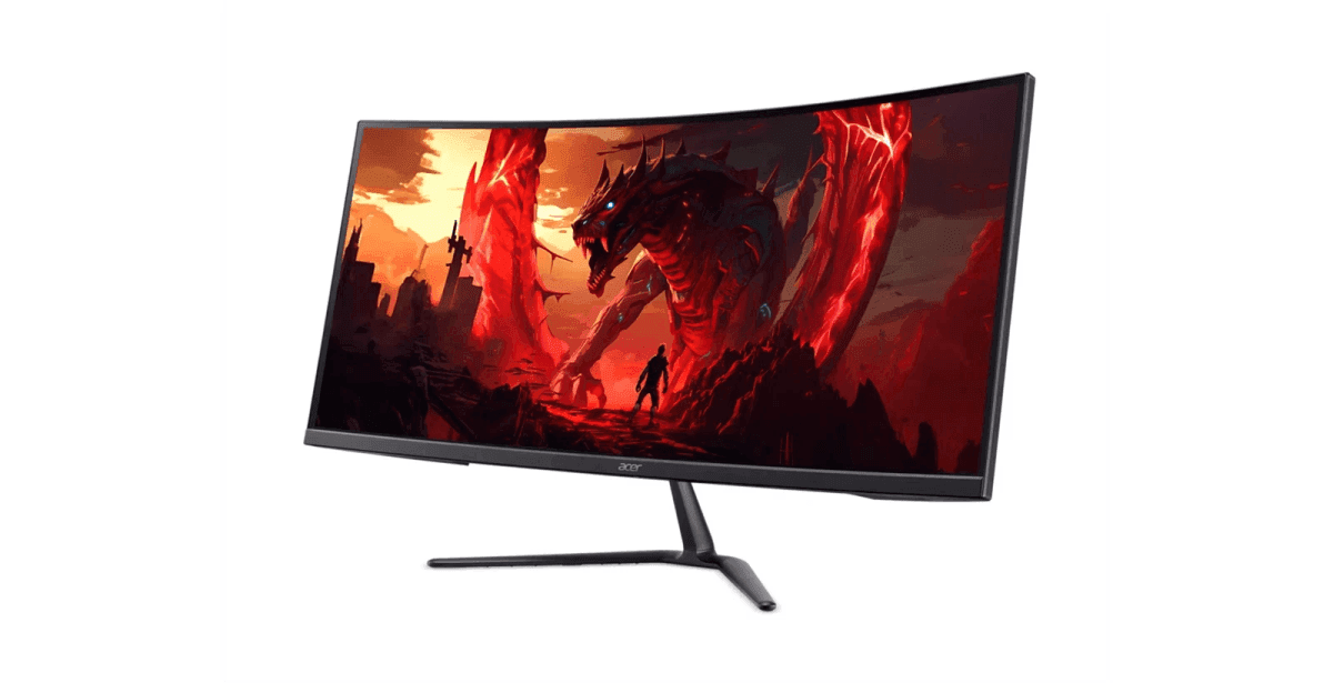 Acer Nitro ED340CUR X 34-Inch 200Hz Curved Monitor (Certified Refurbished) for $180.49 image 3