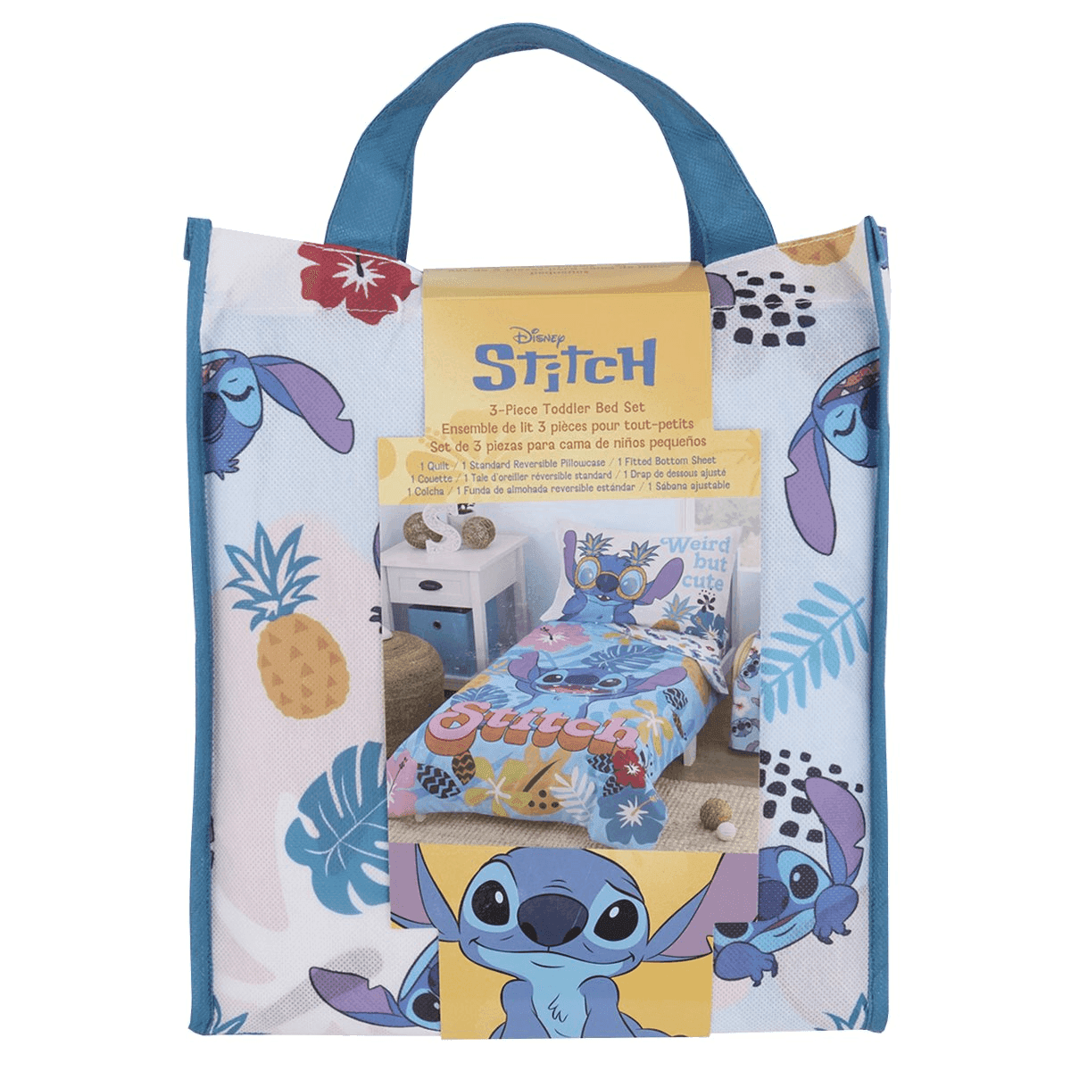 Disney Stitch 3-Piece Toddler Bedding Set for $33.97 image 2