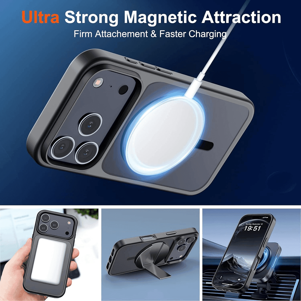 SUPFINE MagSafe Case + Screen Protector for iPhone 17 Pro Max/18 Pro Max image 5
