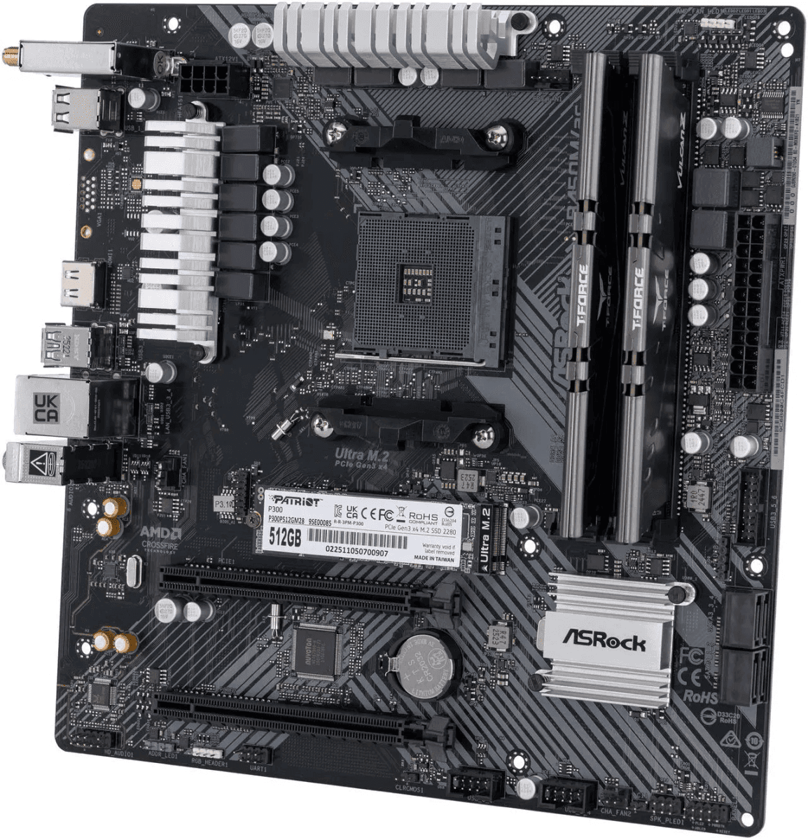 ABS PC DIY Starter Kit: B450M WiFi, 16GB DDR4, 512GB NVMe image 3