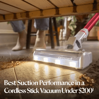BISSELL PowerClean Swivel Head Cordless Stick Vacuum 4342 image 2