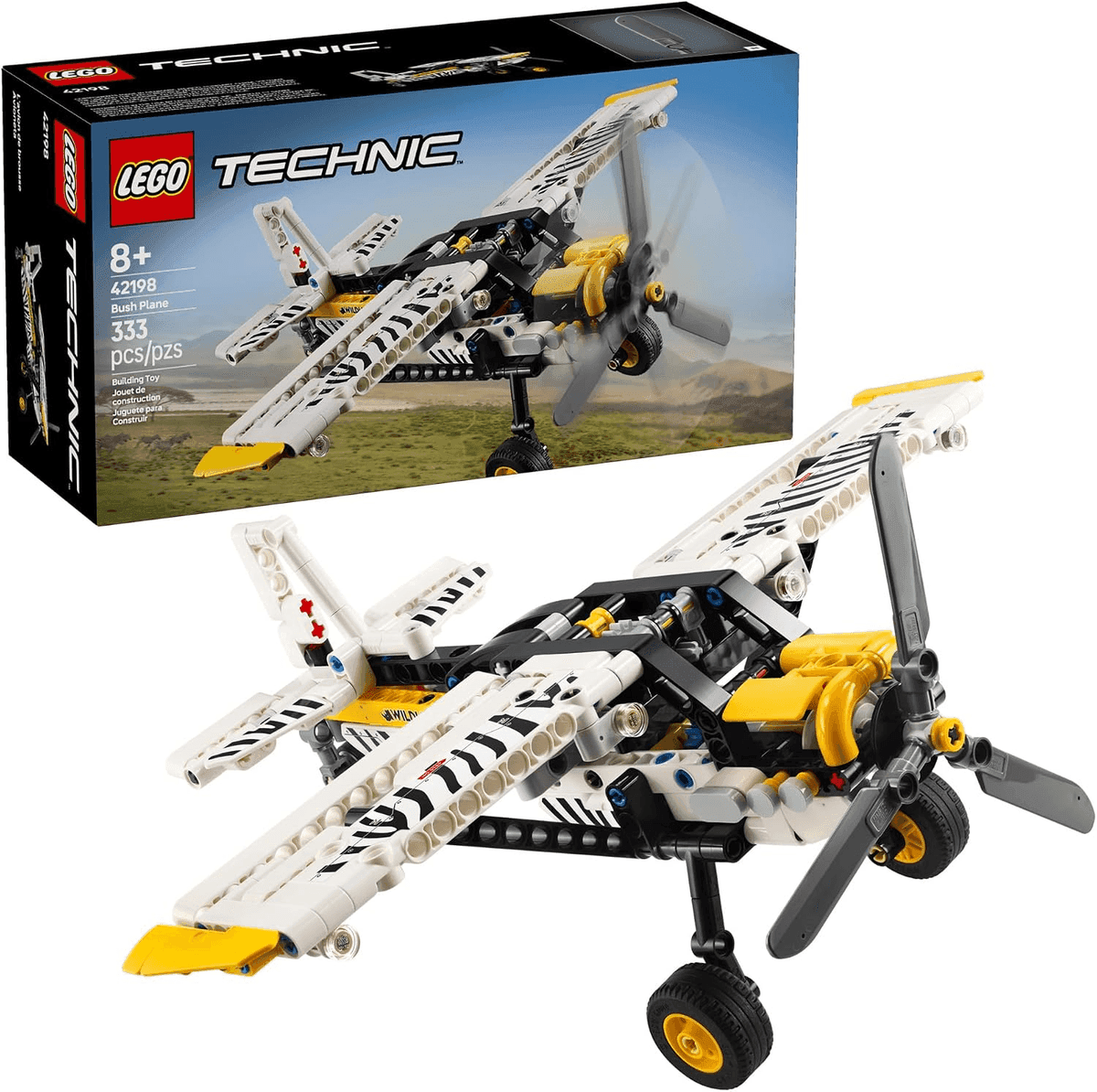 LEGO Technic Bush Plane 42198 Building Toy