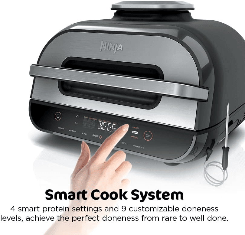 Ninja Foodi Smart XL 6-in-1 Indoor Grill and Air Fryer FG551 image 4