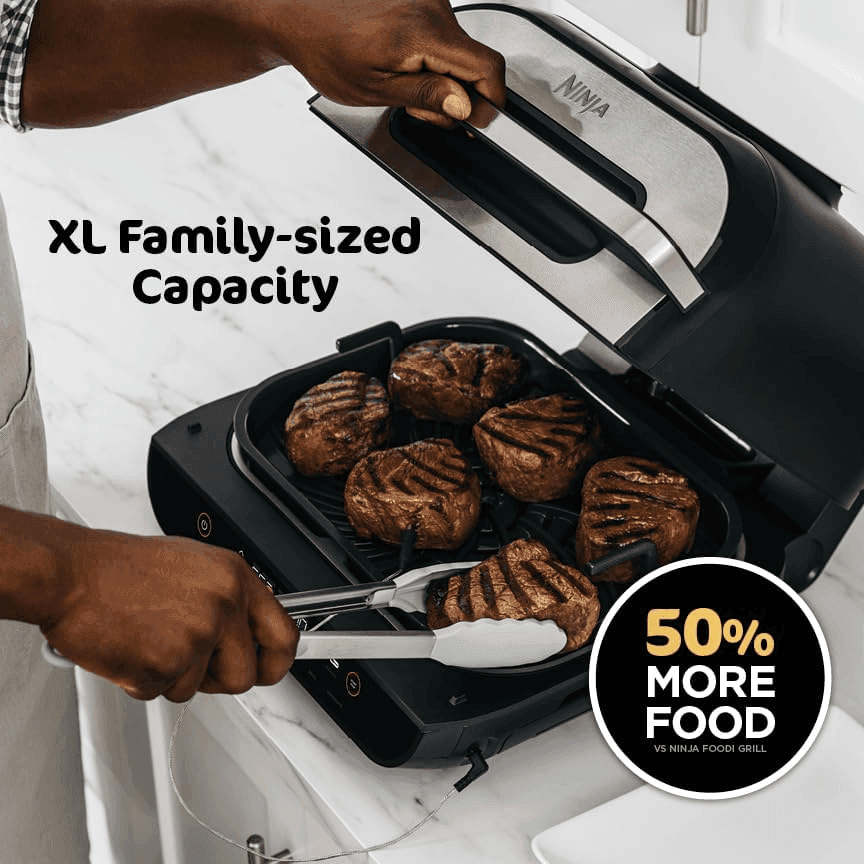 Ninja Foodi Smart XL 6-in-1 Indoor Grill and Air Fryer FG551 image 5