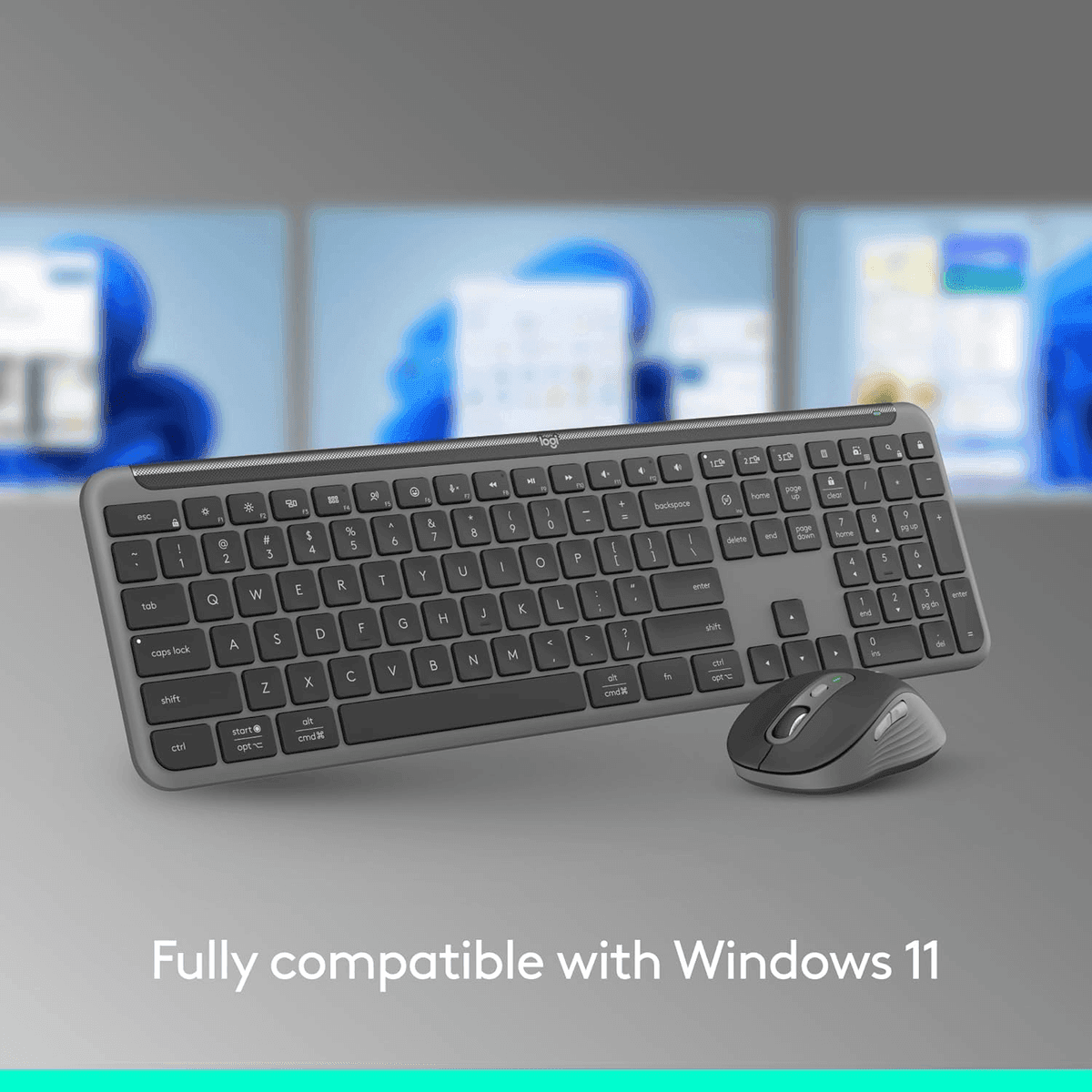 Logitech MK955 Signature Slim Wireless Keyboard and Mouse Combo image 5