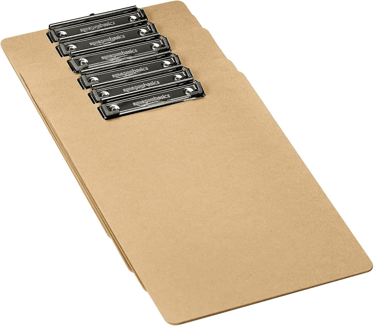 Amazon Basics Hardboard Clipboards 6-Pack $10.68
